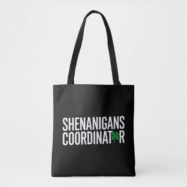 Tote Bag Saint Patrick's Day Shenanigan Coordonnateur (Devant)