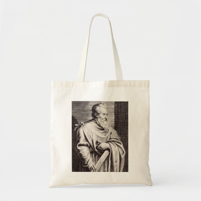 Tote Bag Saint Simon le Zélote Apôtre de Jésus (Devant)