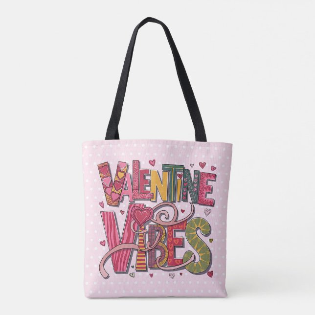 Tote Bag Saint Valentin Fourre-tout (Dos)