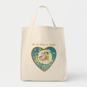 Tote Bag Saint-Valentin victorien sur les anges des cadeaux