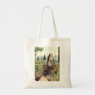 Tote Bag Sainte Claire d'Assise : Patronne de la télévision
