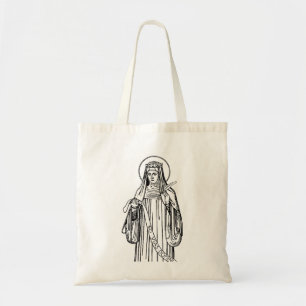 Tote Bag Sainte Hildegarde de Bingen Mystique Médiévale