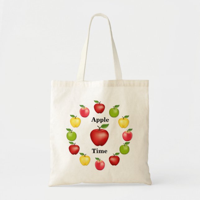 Tote Bag Saison Apple Harvest Automne Fourre-tout (Devant)