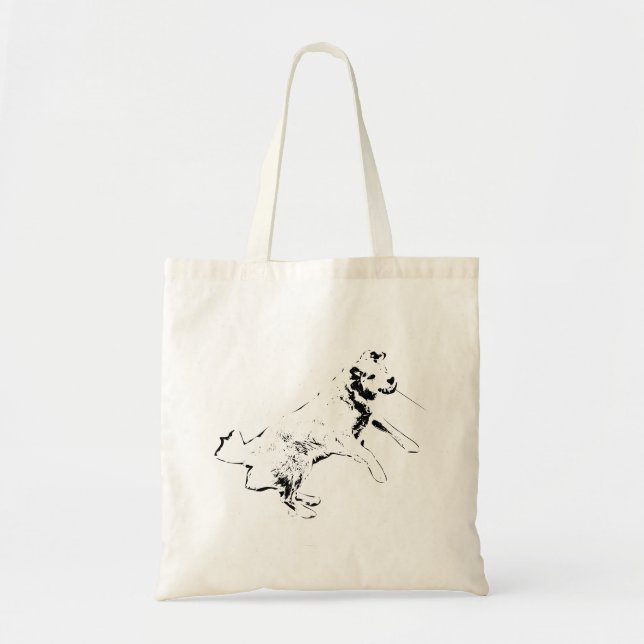Tote Bag Saison citrouille Joie en mouvement (Devant)