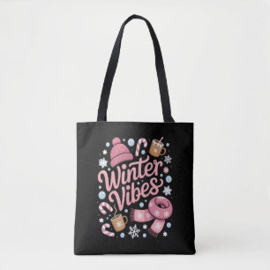 Tote Bag Saison d'ambiance hivernale Météo froide Bonjour l