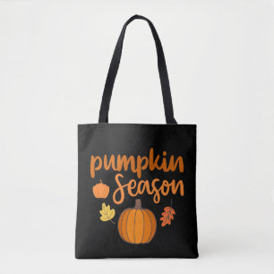Tote Bag Saison de citrouille automne