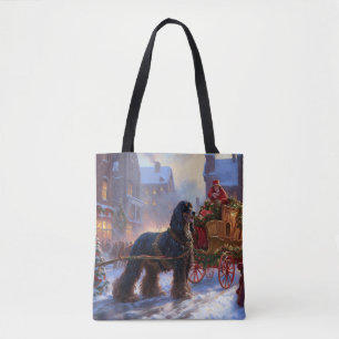 Tote Bag Saison de Noël Cocker Spaniel