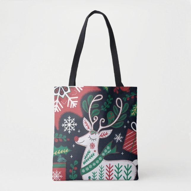 Tote Bag Saison des rennes (Devant)