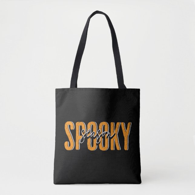 Tote Bag saison éffrayante (Devant)