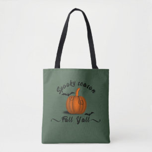 Tote Bag saison éffrayante automne yall