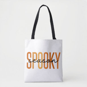 Tote Bag Saison éffrayante Halloween Octobre