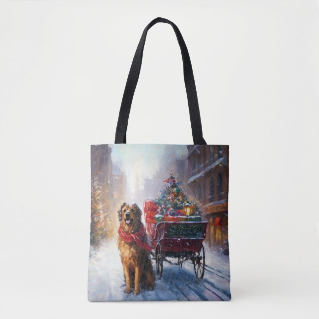Tote Bag Saison festive de Noël de Setter en Irlande (Devant)