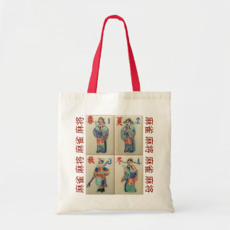 Tote Bag Saison Mah-Jong tuiles 2 avec 麻 雀 麻 将
