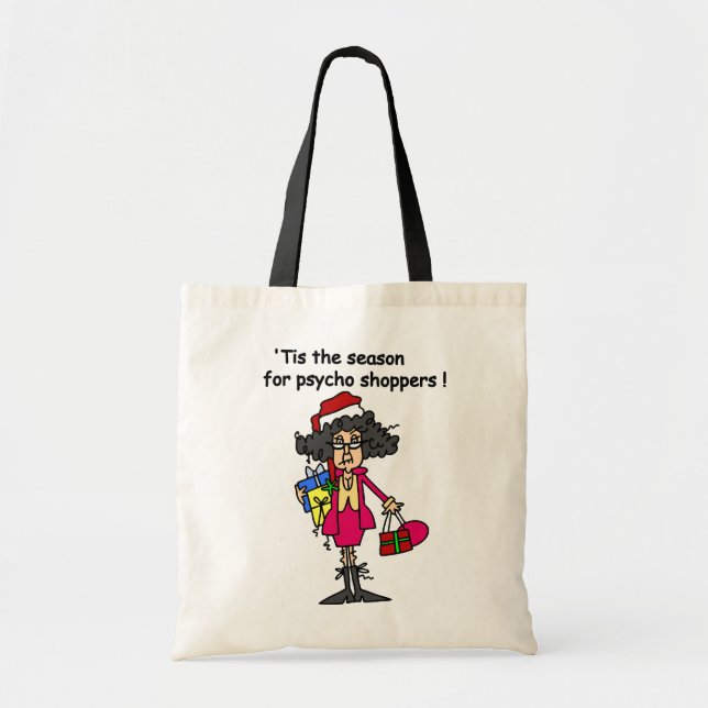 Tote Bag Saison Pour Psycho Shoppers (Devant)