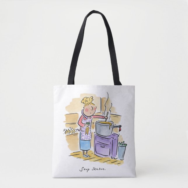 Tote Bag Saison Soupe (Devant)