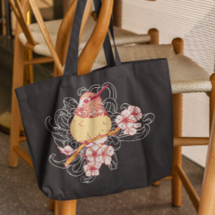 Tote Bag Sakura Bird