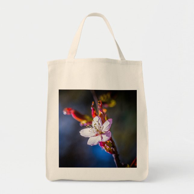 Tote Bag Sakura - Fleur de cerise japonaise (Devant)
