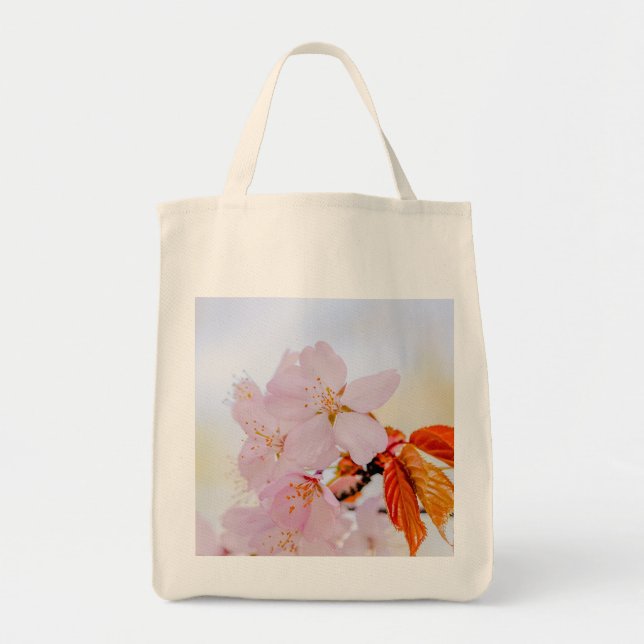 Tote Bag Sakura - Fleur de cerisier japonaise (Devant)