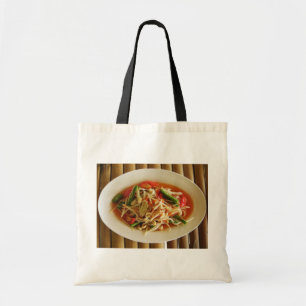 Tote Bag Salade de Papaya épicé [Som Tam] ... Thai Lao Food