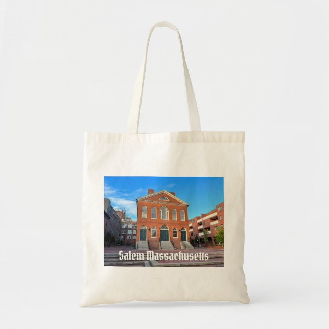 Tote Bag Salem Massachusetts (Devant)