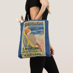 Tote Bag Salon des Cents de Toulouse Lautrec, Art Nouveau