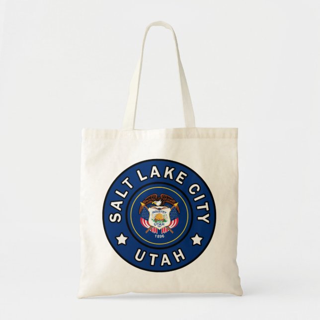 Tote Bag Salt Lake City Utah (Devant)
