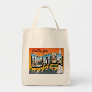 Tote Bag Salutations Du Massachusetts De Boston