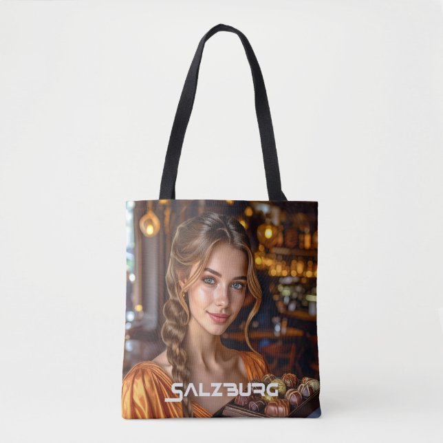TOTE BAG SALZBOURG - AMOUR D'AUTRICHE (Devant)