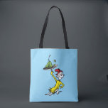 Tote Bag Sam Je Suis<br><div class="desc">Êtes-vous prêts à faire passer votre nostalgie à la vitesse supérieure et à apporter la magie ultime des histoires classiques directement dans votre vie quotidienne ? Dites bonjour à votre nouvelle obsession préférée ! Ce produit dérivé officiel de Dr Seuss présente l'emblématique et persistant Sam-I-Am servant fièrement cet inoubliable plat...</div>