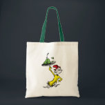 Tote Bag Sam Je Suis<br><div class="desc">Êtes-vous prêts à faire passer votre nostalgie à la vitesse supérieure et à apporter la magie ultime des histoires classiques directement dans votre vie quotidienne ? Dites bonjour à votre nouvelle obsession préférée ! Ce produit dérivé officiel de Dr. Seuss présente l'emblématique et persistant Sam-I-Am servant fièrement cet inoubliable plat...</div>