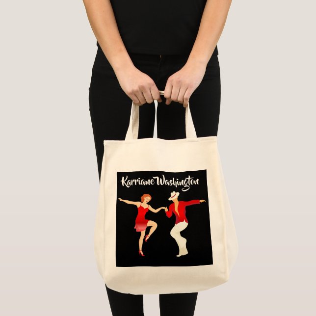 Tote Bag Samba Salsa Dance Fourre-tout (Devant (produit))