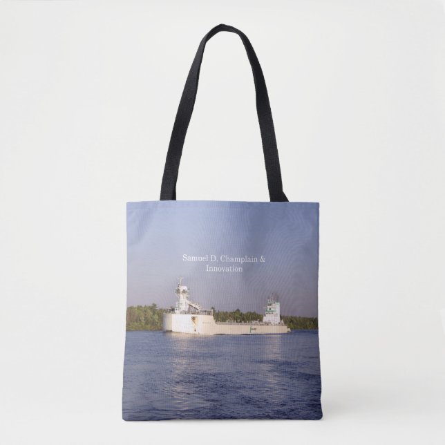Tote Bag Samuel D. Champlain & Innovation à fourre-tout (Devant)