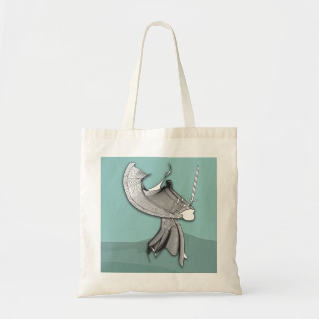 Tote Bag Samurai numérique (Devant)