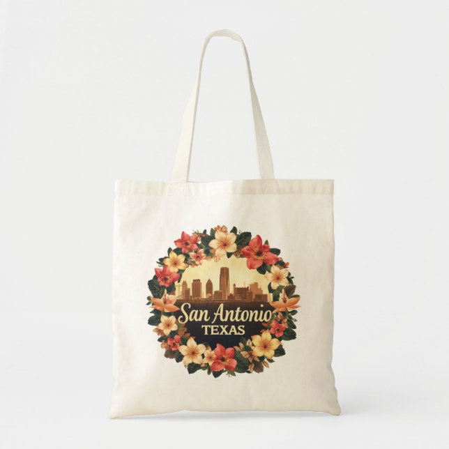 Tote Bag San Antonio Texas horizon (Devant)
