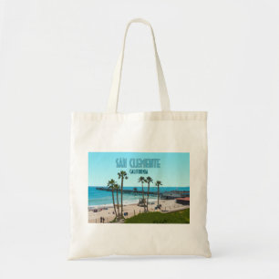 Tote Bag San Clemente Pier Beach Californie Vintage