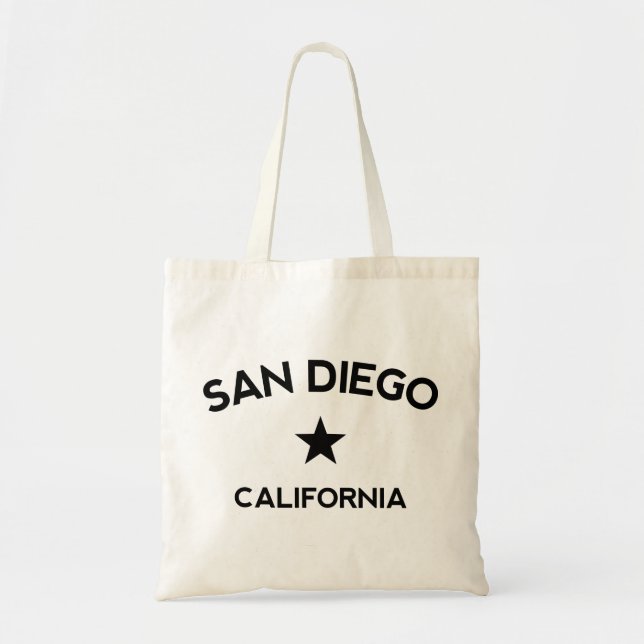 Tote Bag San Diego California (Devant)