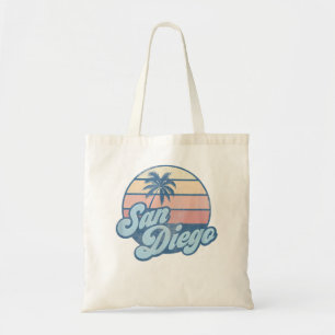 Tote Bag San Diego California CAVintage les années 70 Retro