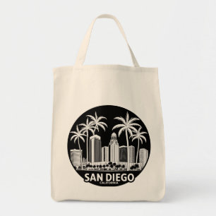 Tote Bag San Diego California Skyline