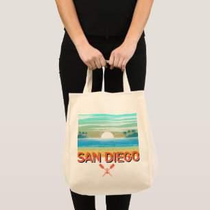 Tote Bag San Diego Design - Grocery Fourre-tout