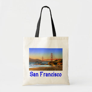 Tote Bag San Francisco, Californie Golden Gate Bridge Fourr