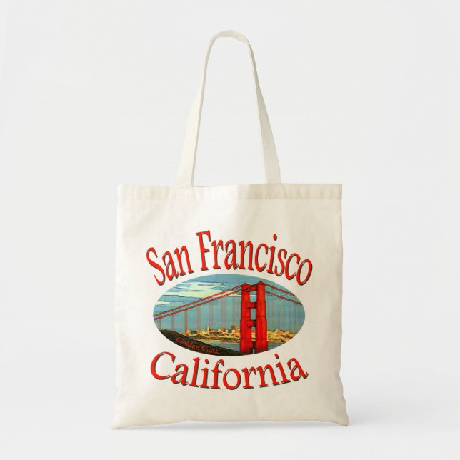 Tote Bag San Francisco la Californie (Devant)