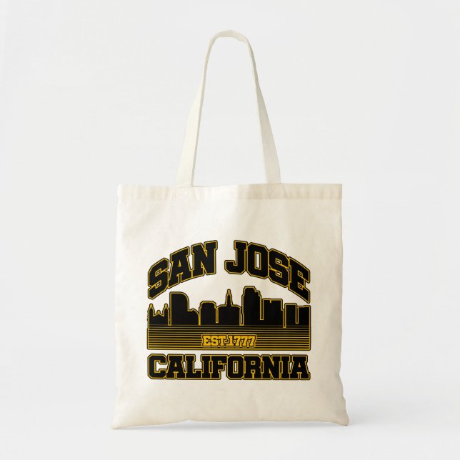 Tote Bag San Jose, Californie (Devant)