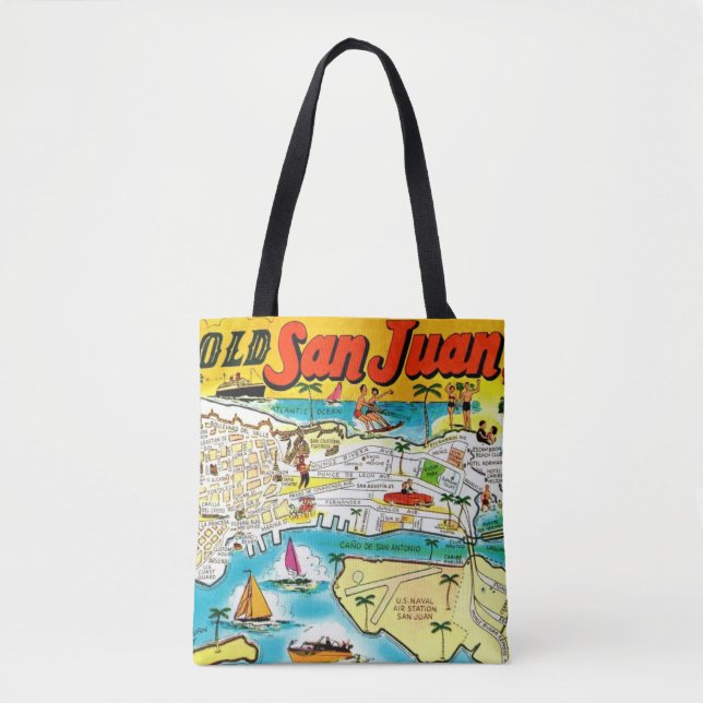 Tote Bag San Juan Porto Rico Fourre-tout (Devant)