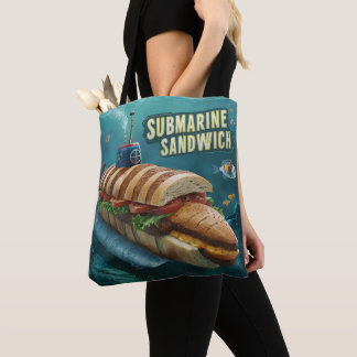 Tote Bag Sandwich sous-marin