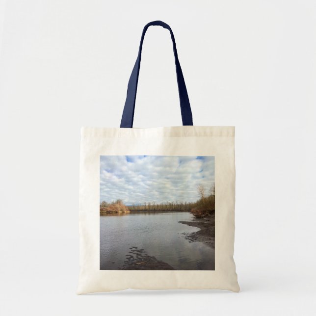 Tote Bag Sandy River, Troutdale, Oregon Poster Coque-Mate i (Devant)