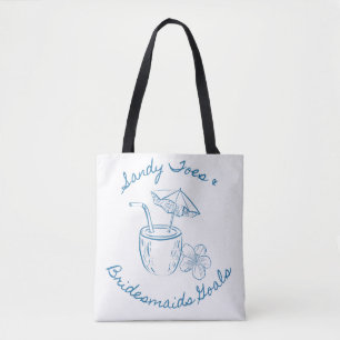 Tote Bag Sandy Toe & Bridesmaids Goals Côte Fleurie Enterre