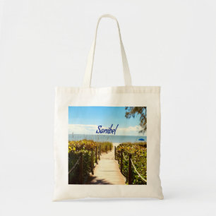 Tote Bag Sanibel Island Floride Plage Océan