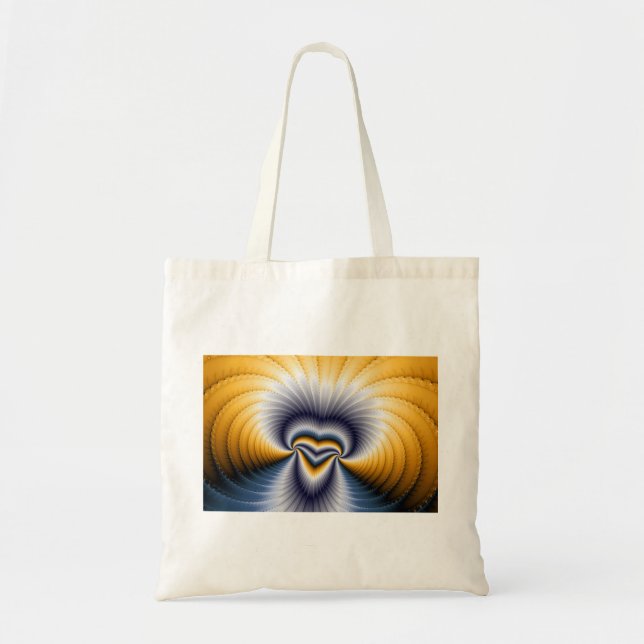 Tote Bag Sans dieu - Fractal (Devant)