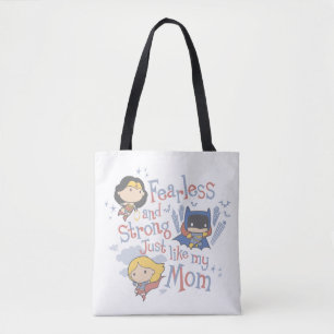 Tote Bag Sans Peur Et Fort Comme Ma Mère