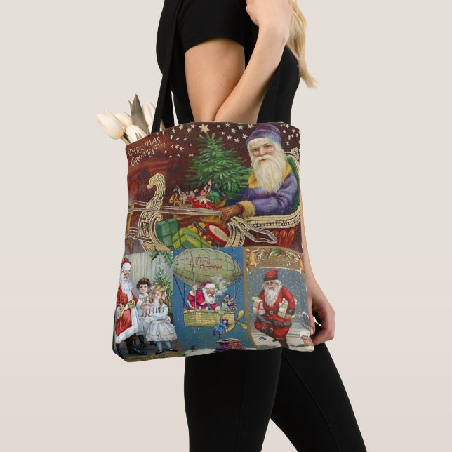 Tote Bag Santa Claus Medley (De près)